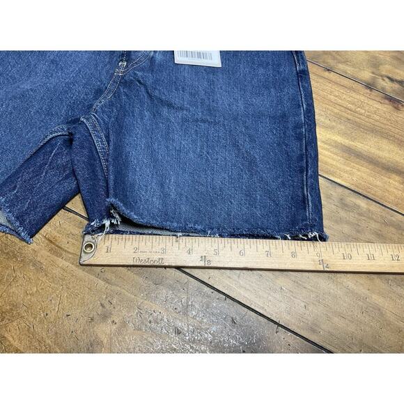 Everlane The Ridged Way-High Short Organic Cotton Distressed Womens Size 26 NWT - Picture 13 of 14